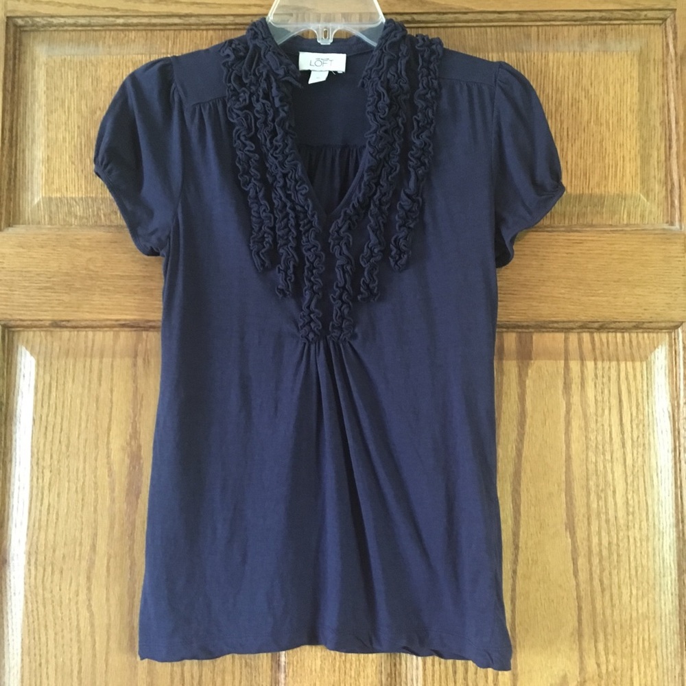3 for $20 top bundles Loft Navy Top Medium